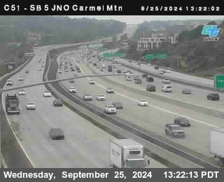 SB 5 at Carmel Mountain Rd.