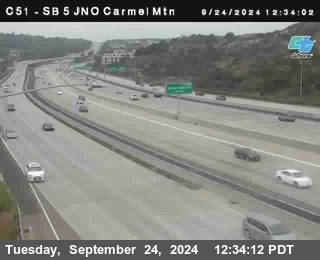 SB 5 at Carmel Mountain Rd.