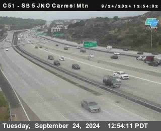 SB 5 at Carmel Mountain Rd.