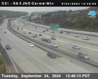 SB 5 at Carmel Mountain Rd.