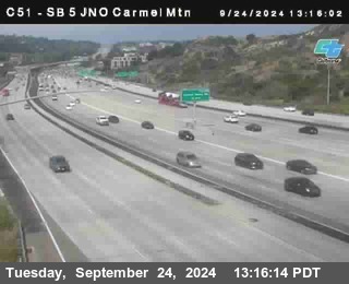 SB 5 at Carmel Mountain Rd.