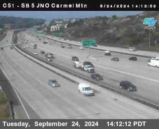 SB 5 at Carmel Mountain Rd.