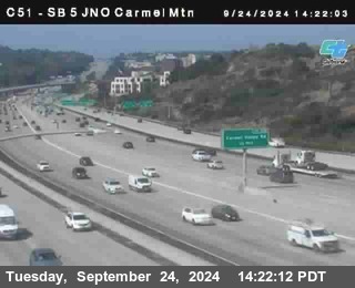 SB 5 at Carmel Mountain Rd.