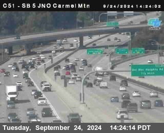 SB 5 at Carmel Mountain Rd.