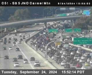 SB 5 at Carmel Mountain Rd.