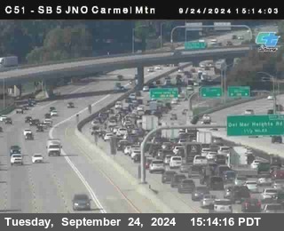 SB 5 at Carmel Mountain Rd.