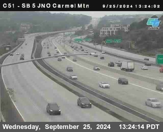 SB 5 at Carmel Mountain Rd.