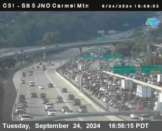 SB 5 at Carmel Mountain Rd.