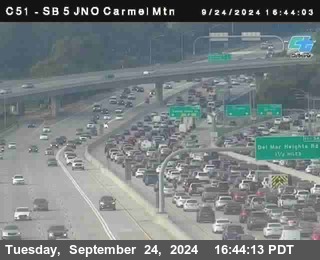 SB 5 at Carmel Mountain Rd.