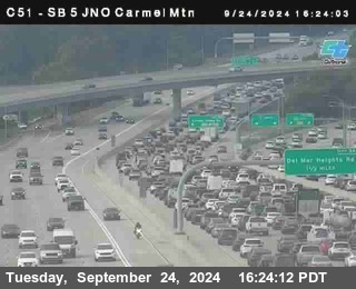 SB 5 at Carmel Mountain Rd.