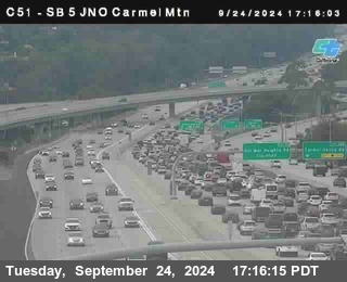 SB 5 at Carmel Mountain Rd.