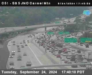 SB 5 at Carmel Mountain Rd.