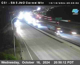 SB 5 at Carmel Mountain Rd.