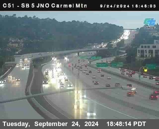 SB 5 at Carmel Mountain Rd.