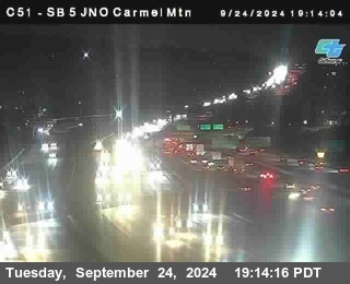 SB 5 at Carmel Mountain Rd.