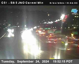 SB 5 at Carmel Mountain Rd.