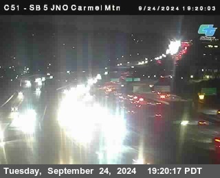 SB 5 at Carmel Mountain Rd.