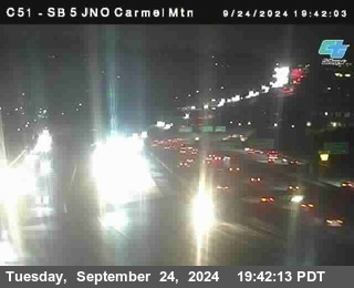 SB 5 at Carmel Mountain Rd.