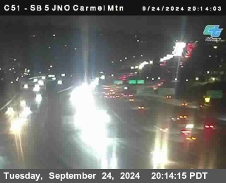 SB 5 at Carmel Mountain Rd.