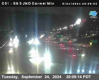 SB 5 at Carmel Mountain Rd.