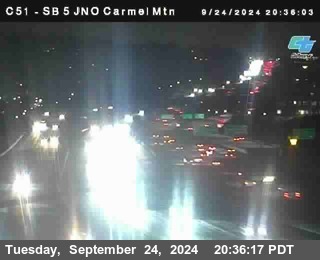 SB 5 at Carmel Mountain Rd.