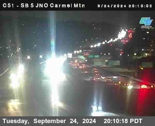 SB 5 at Carmel Mountain Rd.