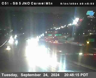 SB 5 at Carmel Mountain Rd.