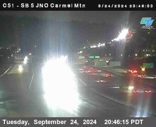 SB 5 at Carmel Mountain Rd.