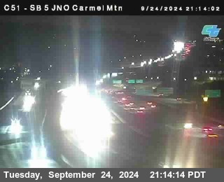 SB 5 at Carmel Mountain Rd.