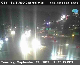 SB 5 at Carmel Mountain Rd.