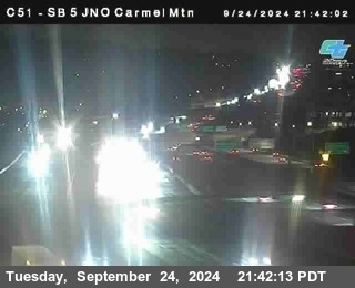 SB 5 at Carmel Mountain Rd.