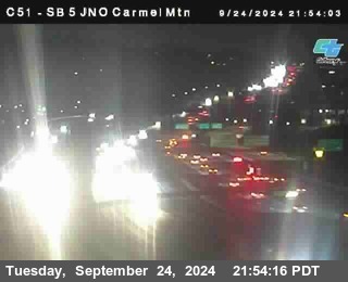 SB 5 at Carmel Mountain Rd.