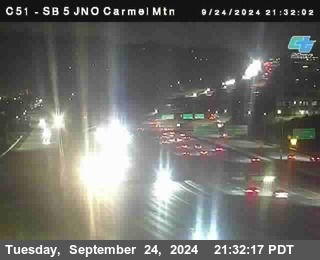 SB 5 at Carmel Mountain Rd.