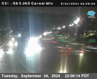 SB 5 at Carmel Mountain Rd.