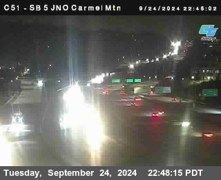 SB 5 at Carmel Mountain Rd.