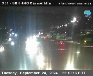 SB 5 at Carmel Mountain Rd.