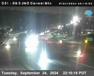 SB 5 at Carmel Mountain Rd.