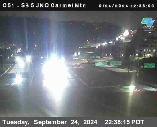 SB 5 at Carmel Mountain Rd.