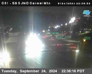 SB 5 at Carmel Mountain Rd.