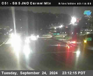 SB 5 at Carmel Mountain Rd.