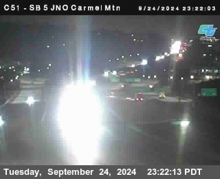 SB 5 at Carmel Mountain Rd.