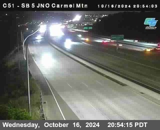 SB 5 at Carmel Mountain Rd.