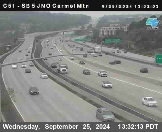 SB 5 at Carmel Mountain Rd.