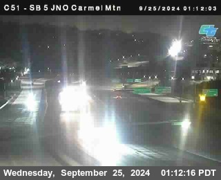 SB 5 at Carmel Mountain Rd.