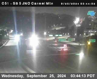 SB 5 at Carmel Mountain Rd.