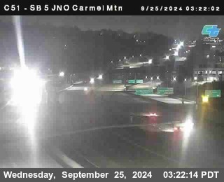 SB 5 at Carmel Mountain Rd.