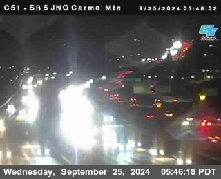 SB 5 at Carmel Mountain Rd.