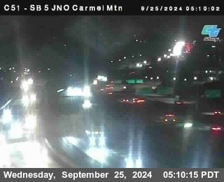 SB 5 at Carmel Mountain Rd.