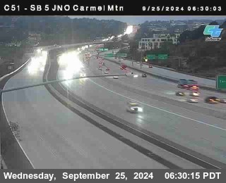 SB 5 at Carmel Mountain Rd.