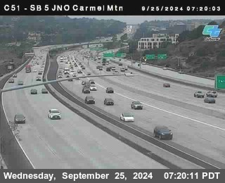 SB 5 at Carmel Mountain Rd.